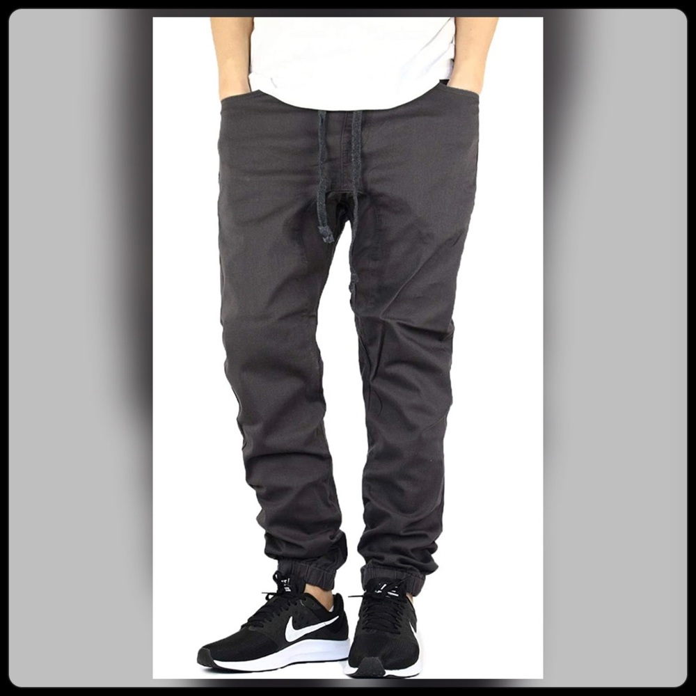Charcoal Gray Men’s Joggers